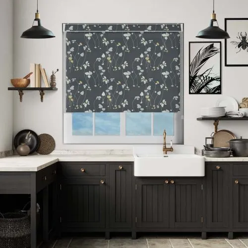 Keily Gold No Drill Roller Blind