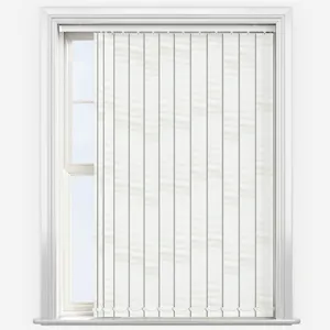 Kobe White Vertical Blind