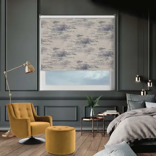 Bliss Stone Grey Cordless Roller Blind
