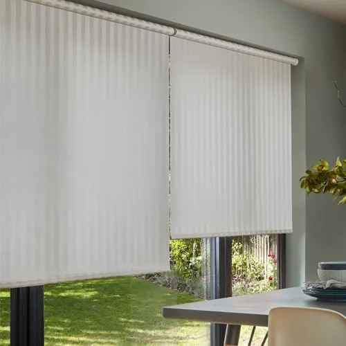 Strata Asc Snowdrop Light Filtering Roller Blinds