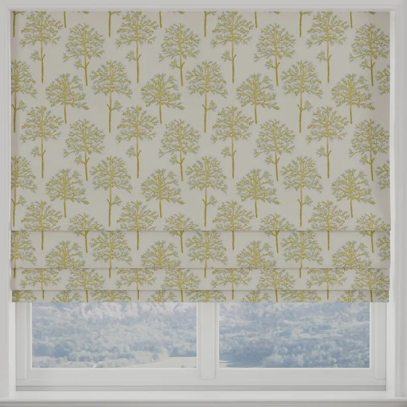 Amersham Made To Measure Roman Blind Duckegg