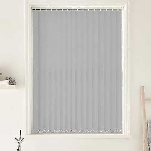 Urban Fr Grey (Moisture Resistant) Bathroom Vertical Blinds