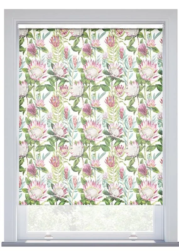 Sanderson King Protea Rhodera Roller Blind