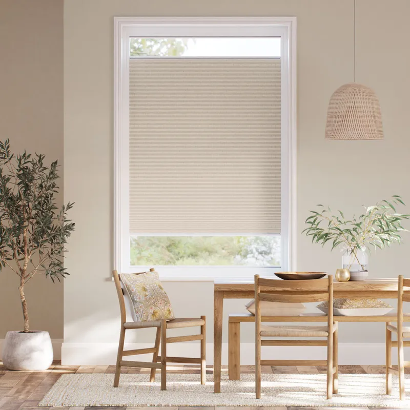 Stick On Duolight Hopsack Thermal Blind