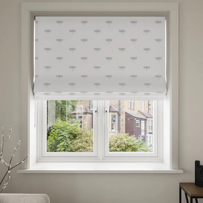 Sara Miller Dragonfly White Blinds Uk