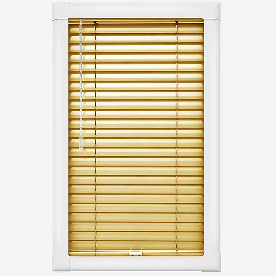 Vigor Yellow Perfect Fit Aluminium Blind