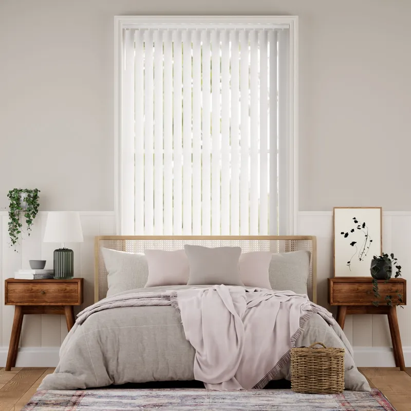 Welwyn White Vertical Blind
