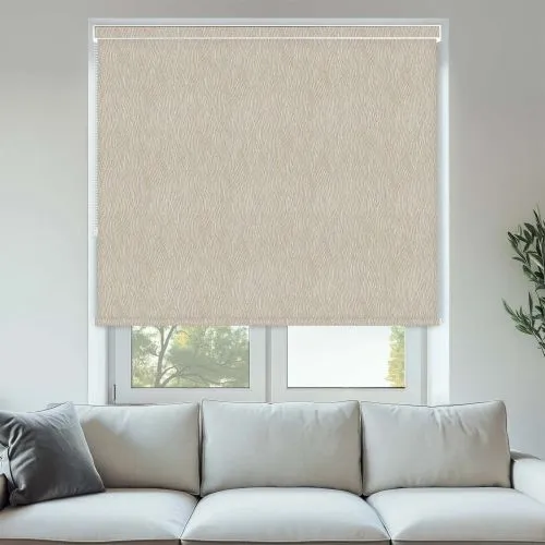 Sahara Stone Pelmet Roller Blinds - Stylish Window Treatment