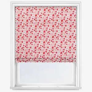 Cathkidstonmarbleheartsditsyred Roman Blind