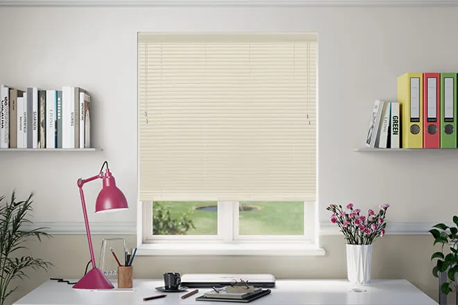 Millennium Cream - 50mm Aluminium Venetian Blinds