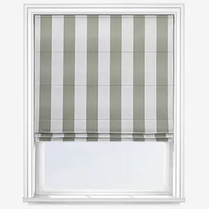 Sophie Allport Witham Stripe Sage Roman Blind