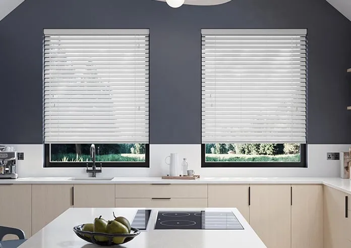 Ecowood Cloud Grey Satin - Venetian Blind