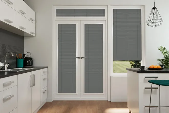 Precision Dark Grey - 25mm Slat Venetian Perfect Fit Blind