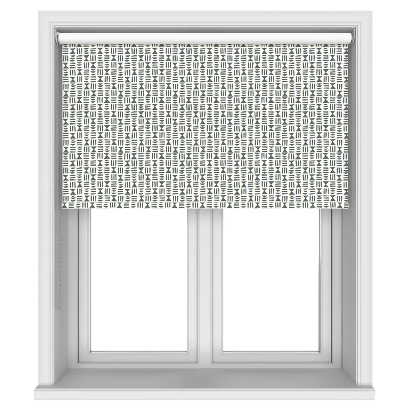 Missprint Blackout Hieroglyph Lead Blinds Uk