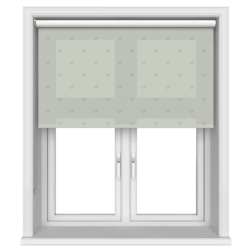 Sophie Allport Chicken Sage Grey Blinds Uk