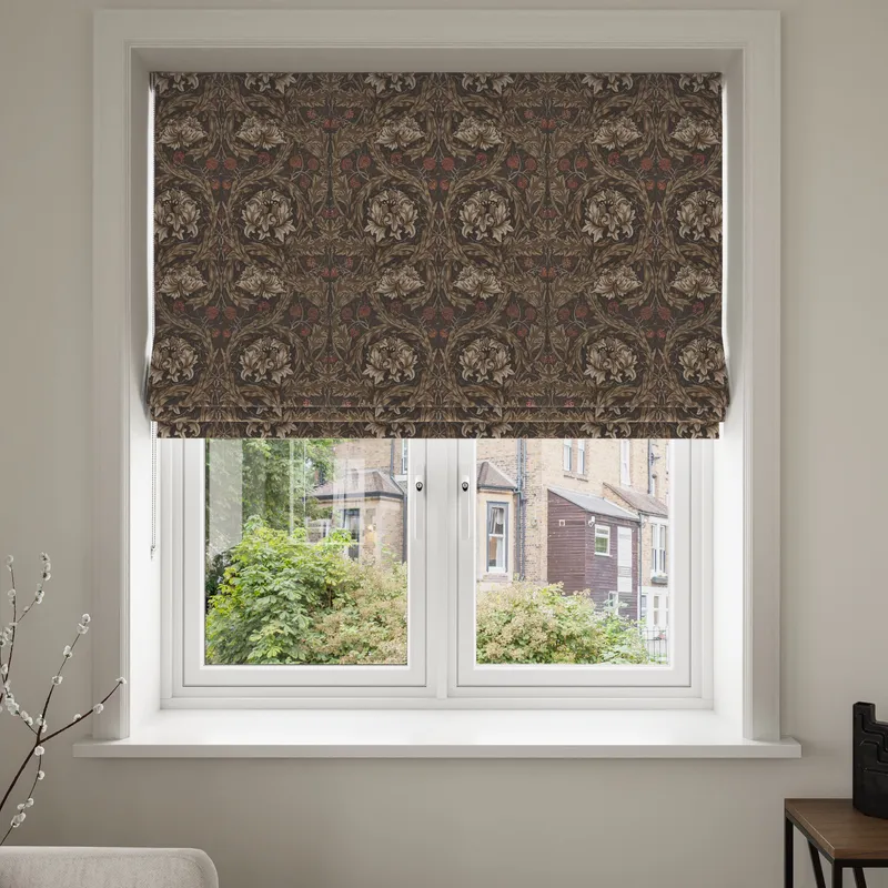 William Morris At Home African Marigold Walnut Blinds Uk