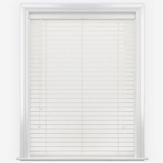 Lusso Soft Cream Wooden Venetian Blind