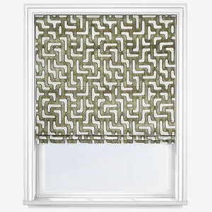 Casamance Bryce Kaki Roman Blind