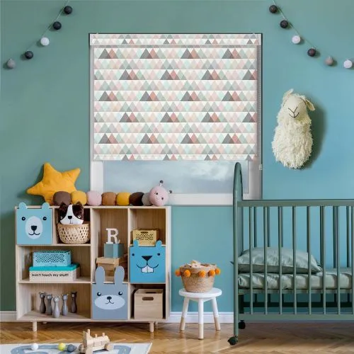 Trilogy Pastel Pelmet Roller Blind