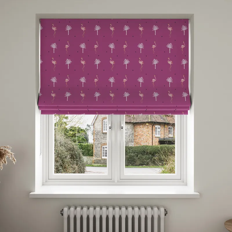 Sara Miller Flamingo Pink Blinds Uk