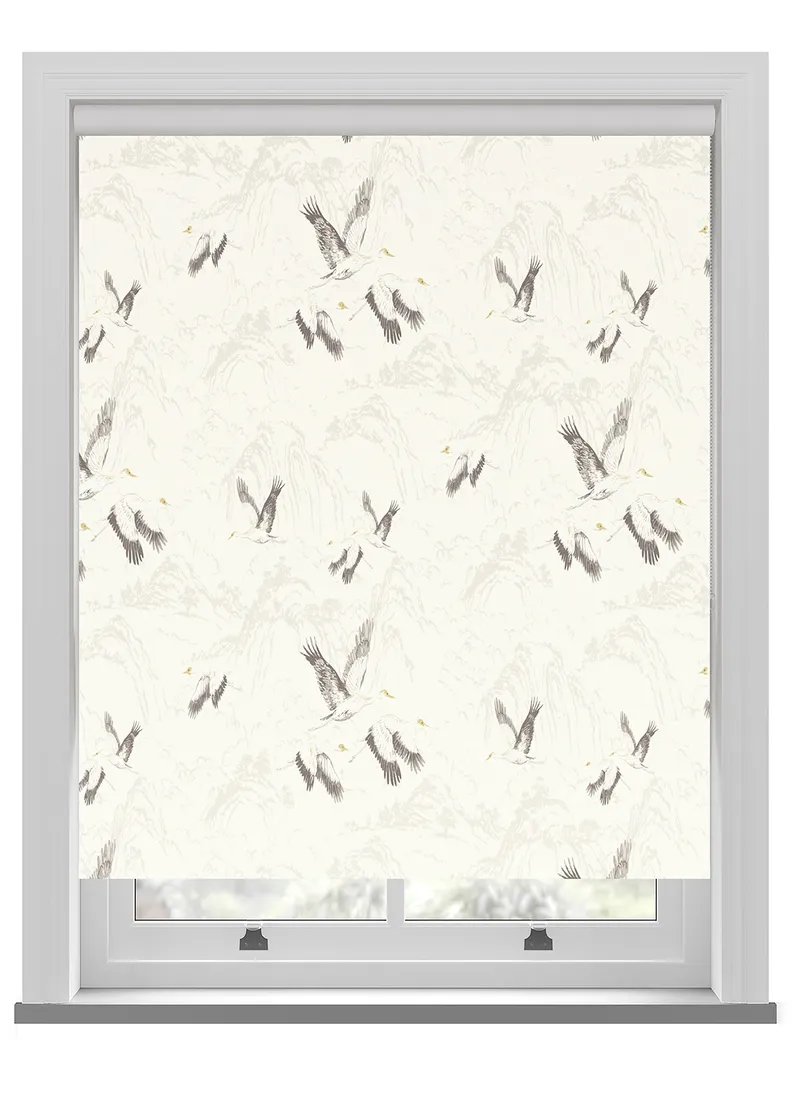 Laura Ashley Animalia Silver Roller Blind