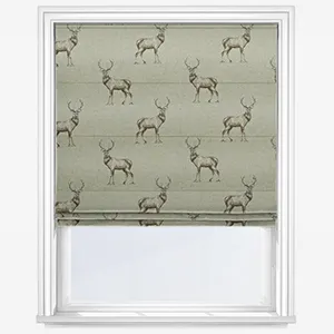 Glenkoe Natural Roman Blind