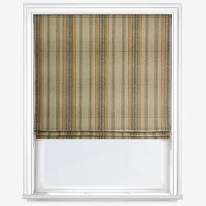 Moon Blenheim Natural Olive Roman Blind