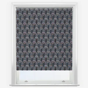 Sonova Studio All Over Rainbow Blueberry Roller Blind