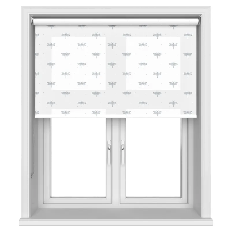 Sara Miller Dragonfly White Blinds Uk