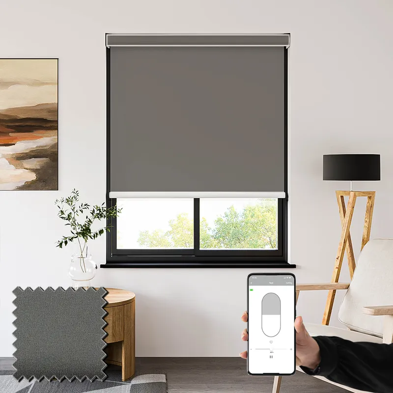 Sueno Blackout Storm Battery Powered Electric Roller Shades