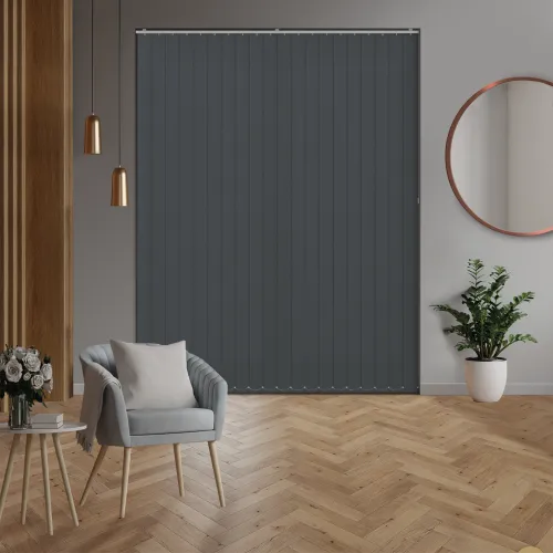 Origin Anthracite Vertical Blind