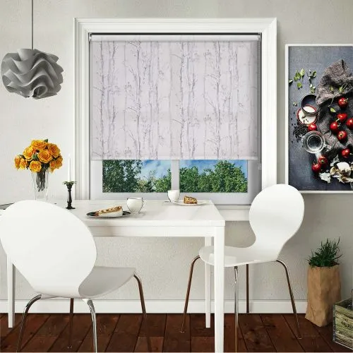 Aspen Silver Roller Blind