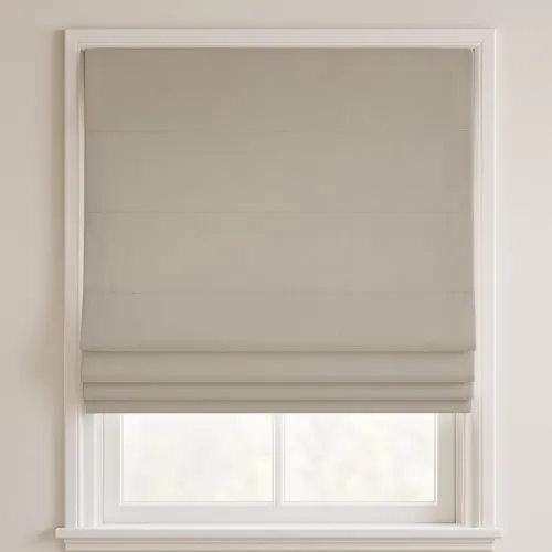 Maynard Linen Deluxe Roman Blinds