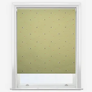 Sophie Allport Woodland Hedgehog Mustard Roller Blind