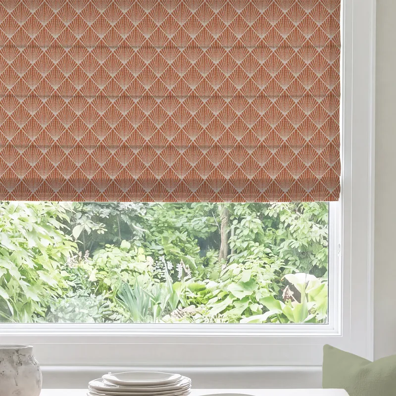 Ante Decor Paris Woven Made To Measure Roman Blind Boiler