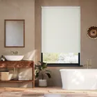 Splash Blackout Malachite Linen Roller Blind