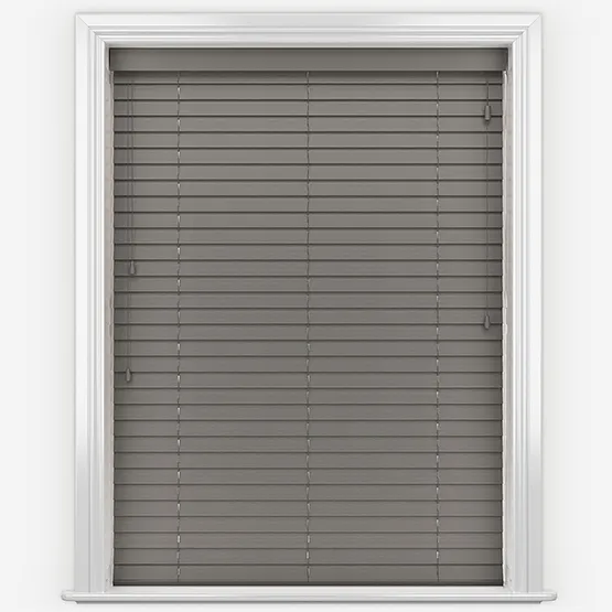 Aspect Graphite Grey Wooden Venetian Blinds
