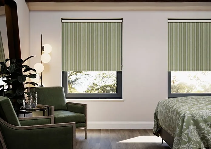 Form Striped Grasshopper - Roller Blind