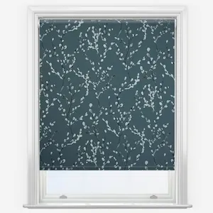 Willow Cool Blue Roller Blind