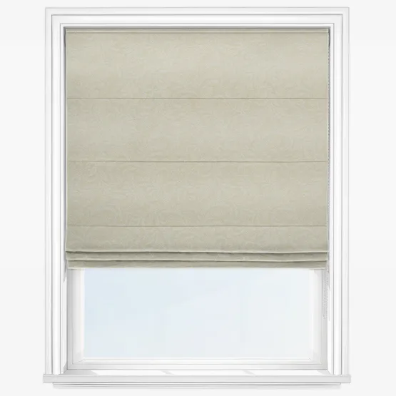 Francis Jasmin White Roman Blind