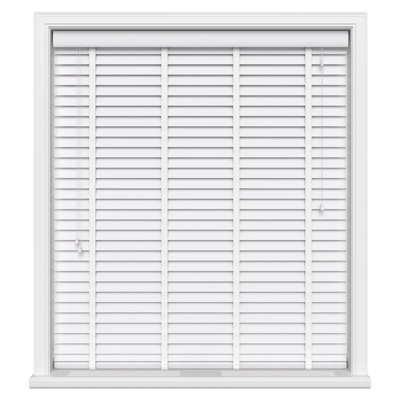 Brilliant White Luxury Ecowood Uk - Wooden Blinds