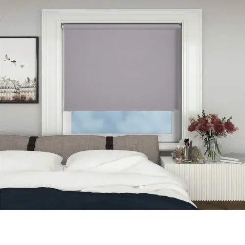 Eden Graphite Grey Cordless Roller Blind