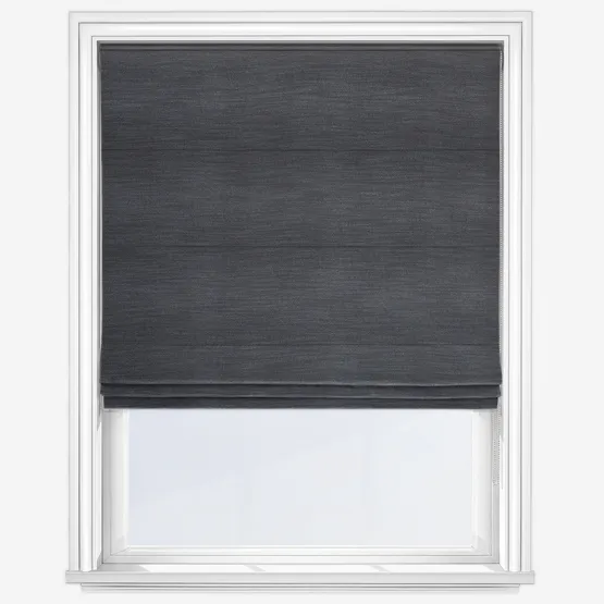 Camengo Anemone Navy Roman Blind
