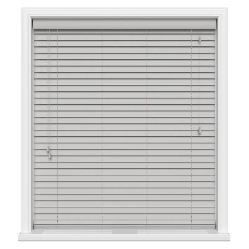 Light Grey Grain Ecowood Uk - Wooden Blinds