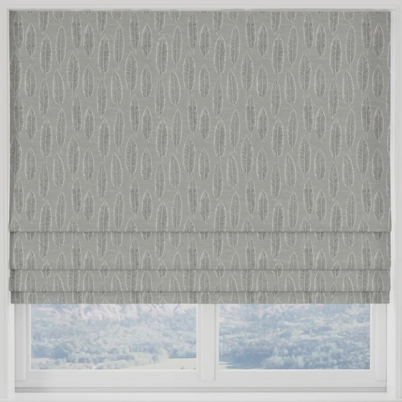 Quill Made To Measure Roman Blind Silver