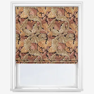 William Morris At Home Acanthus Acorn Roman Blind