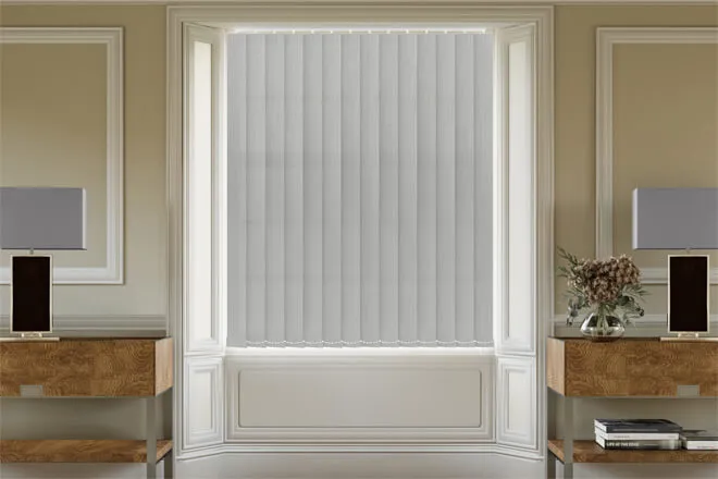 Sienna Grey - Shadow Pattern Vertical Blind
