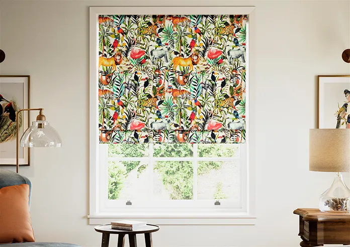King Of The Jungle Safari - Roman Blind