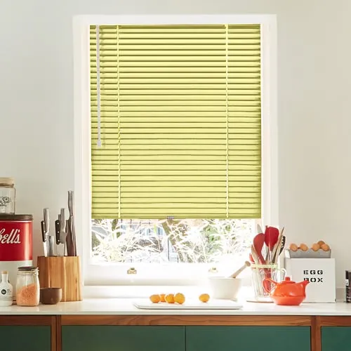 Golden Yellow Perfect Fit Venetian Blinds