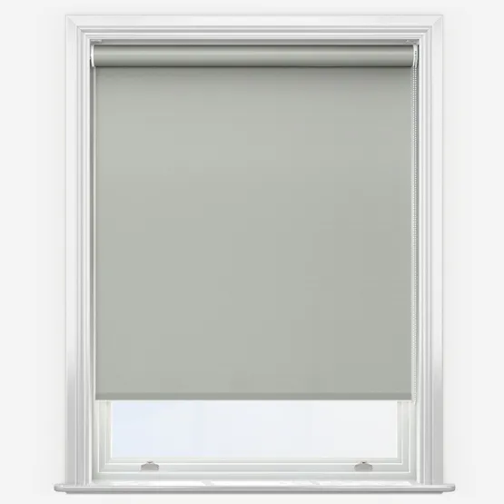 Supreme Blackout Mist Grey Roller Blind